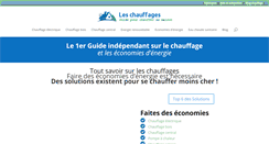 Desktop Screenshot of les-chauffages.com